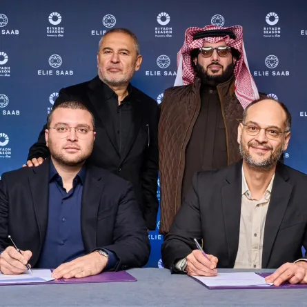 موسم الرياض يوقع شراكة مع المصمم العالمي إيلي صعب