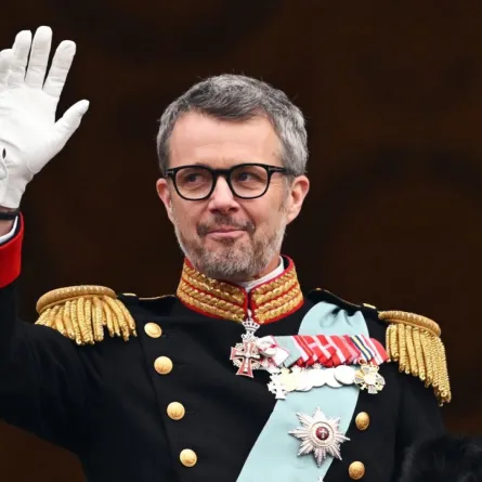 الملك فريدريك العاشر في كوبنهاغن ( King Frederik X in Copenhagen). مصدر الصورة: Jonathan NACKSTRAND / AFP