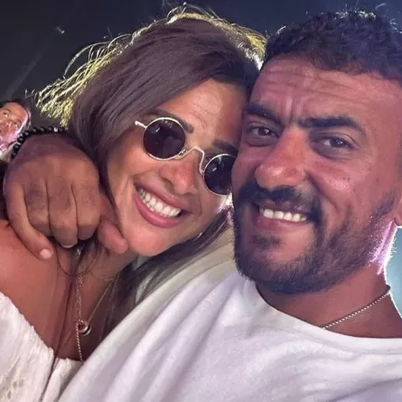 ياسمين عبد العزيز وأحمد العوضي- الصورة من حساب ياسمين عبد العزيز على إنستغرام
