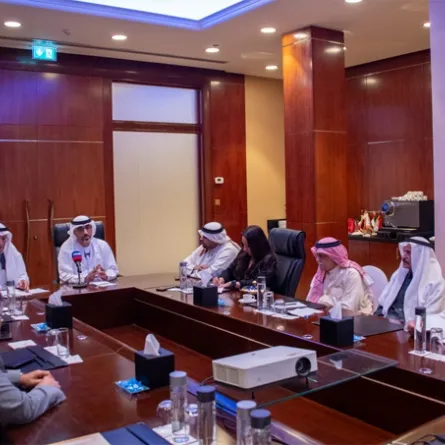 بيان صحفي بمناسبة الإعلان عن قيام (اتحاد الصحفيين الخليجيين). الصورة من وكالة الأنباء البحرينية