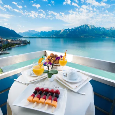 إطلالة جذابة من غرف فندق يوروتيل مونترو 