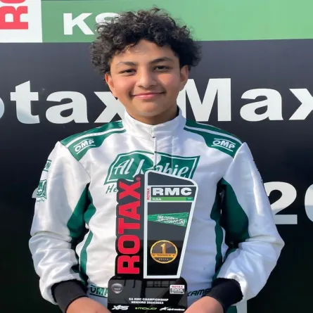 مسجلاً أسرع زمن في الجولة التأهيلية.. عبدالله كامل يحقق صدارة جديدة في بطولة الكارتينج بالرياض