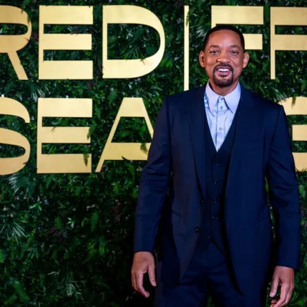 ويل سميث Will Smith في مهرجان البحر الأحمر السينمائي.. (مصدر الصورة: (Photo by Ammar ABD RABBO / Red Sea Film Festival / AFP)