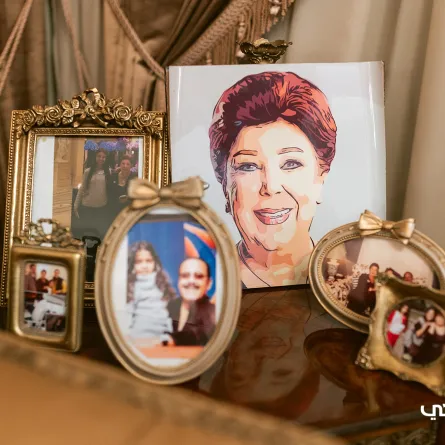 فيلا رجاء الجداوي مع ابنتها أميرة مختار