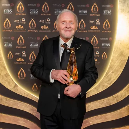 أنتوني هوبكينز. مصدر الصورة: المركز الإعلامي لـ MBC