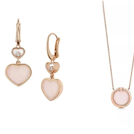 مجوهرات مرصعة بحجر الأوبال الوردي.. تصاميم عصرية لإطلالاتكِ في 2024