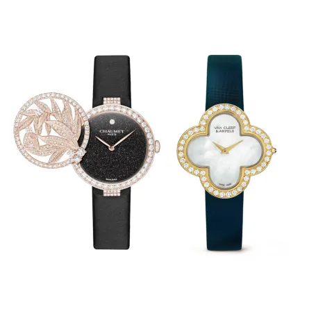 ساعات بأحزمة ساتان من أشهر الدور العالمية