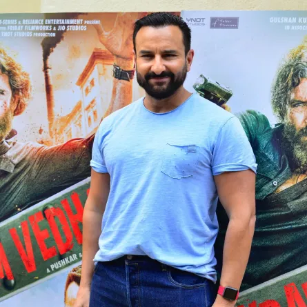 سيف علي خان في مومباي (Saif Ali Khan in Mumbai). مصدر الصورة: SUJIT JAISWAL / AFP