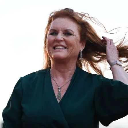 سارة فيرغسون في مهرجان فينيسيا السينمائي الدولي (Sarah Ferguson at Venice International Film Festival). مصدر الصورة: Andreas SOLARO / AFP