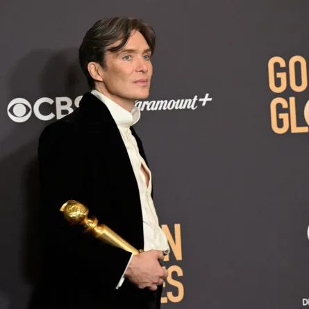 كيليان مورفي أفضل ممثل في حفل توزيع جوائز غولدن غلوب (Cillian Murphy Best Performance by a Male Actor in Golden Globe Awards). مصدر الصورة: Robyn BECK / AFP