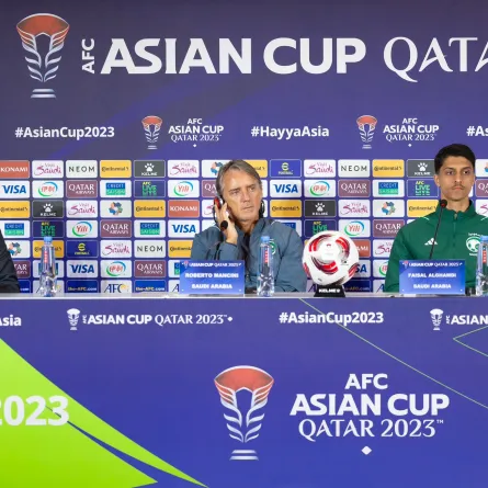مانشيني: لم أقل أن المنتخب السعودي ليس مرشحاً للقب كأس آسيا 2023