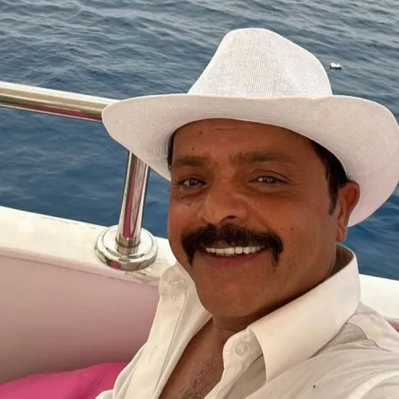 محمد هنيدي- الصورة من حسابه على موقع X