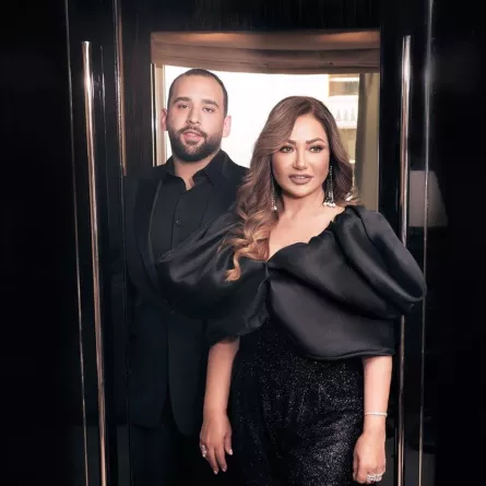 ليلى علوي وابنها خالد من جلسة تصوير خاصة لـ سيدتي