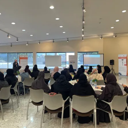 وزارة البيئة القطرية تطلق برنامج أبطال الاستدامة. الصورة من حساب وزارة البيئة والتغير المناخي على منصة x 