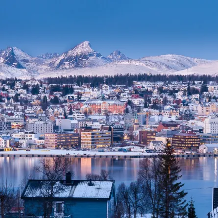 إطلالة على مدينة ترومسو