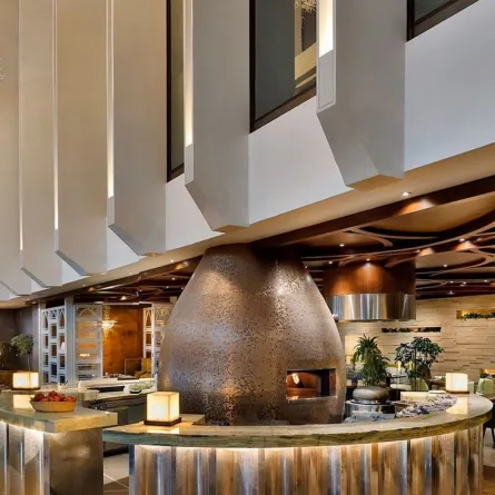 لقطة لداخل مطعم نيالي