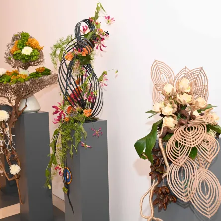 افتتاح معرض "أسرار الزهور" بالمتحف الوطني العماني. الصورة من وكالة الأنباء العمانية