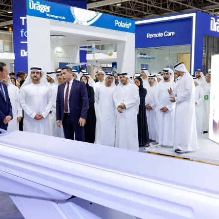 افتتاح النسخة الـ49 من معرض الصحة العربي 2024 - الصورة من dubai media office