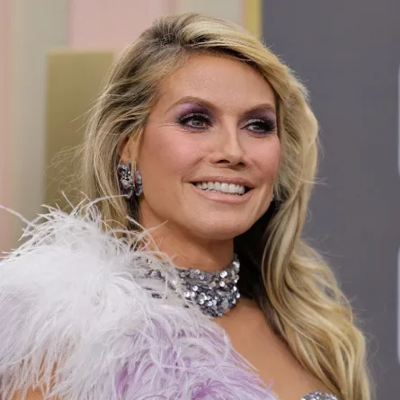 هايدي كلوم Heidi Klum في حفل غولدن غلوب الـ80