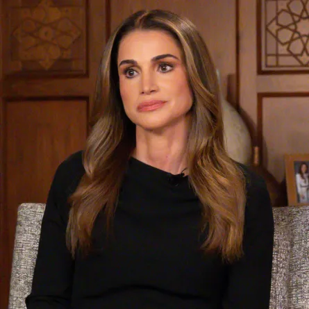 الملكة رانيا في عمان (Queen Rania from Amman). مصدر الصورة: QUEEN RANIA'S OFFICE / AFP