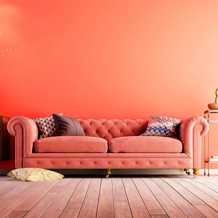 لون المرجان يُميّز ديكورات منزلك المعاصر هذا العام