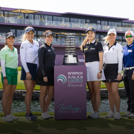 بطولة أرامكو السعودية النسائية الدولية للجولف - الصورة من موقع جولف السعودية على الإنترنت