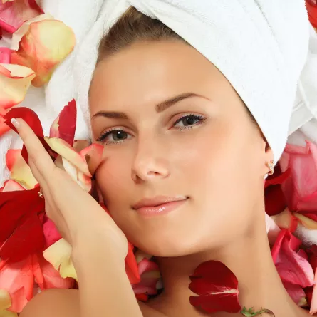 ماسكات بماء الورد للبشرة الدهنية