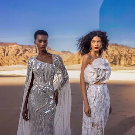 مجموعة "مرايا" للمصمم رامي قاضي- الصورة من أرشيفه الخاص