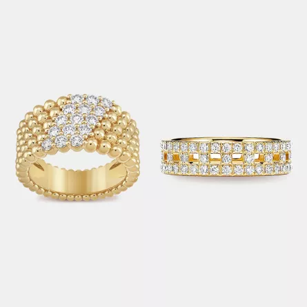 هل تفكرين في تجديد خاتم زواجكِ؟ شاهدي أحدث ما قدمته الدور في 2024