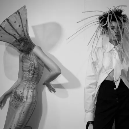 عرض دار وينسانتو Weinsanto- الصورة من المكتب الإعلامي لأسبوع دبي للموضة