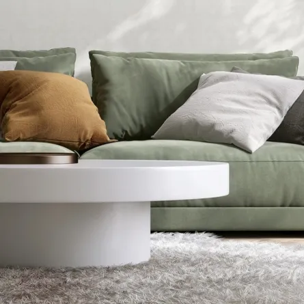 من تطبيقات الجلد السويدي، تنجيد الأرائك