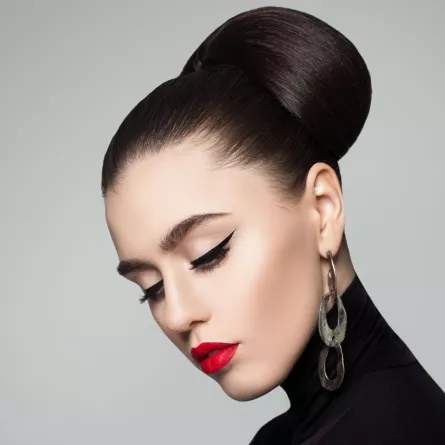 تسريحات شعر كعكة الباليه 