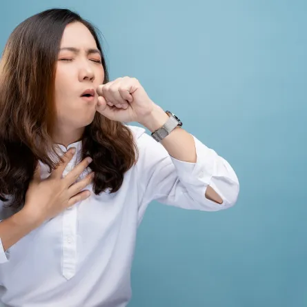 صورة لحامل تعاني من نزلة برد