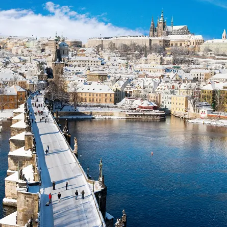 براغ وجهة مثالية في الشتاء