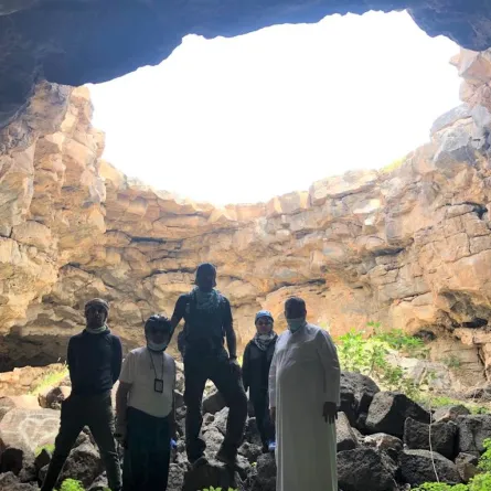 جولات سياحية في الكهوف مع د. بشرى كيماوي  - مصدر الصورة: د. بشرى كيماوي