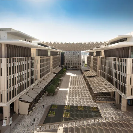 مشيرب قلب الدوحة. الصورة من قطر للسياحة