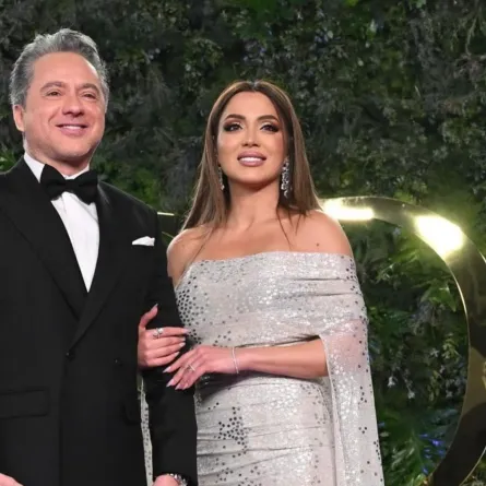 مروان خوري وزوجته ندى رمال- الصورة من حساب مروان على إنستغرام