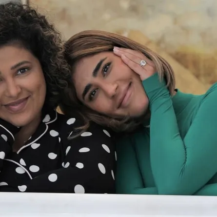 ليلى عبدالله وليلى الملا- الصورة من حسابها على الانستغرام