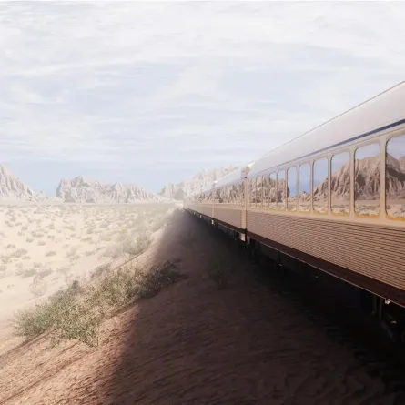 موعد التشغيل الفعلي لأول قطار فاخر في الشرق الأوسط وشمال إفريقيا