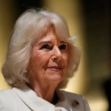 الملكة كاميلا  Queen Camilla في حفل موسيقي (مصدر الصورة: Kirsty Wigglesworth / POOL / AFP)
