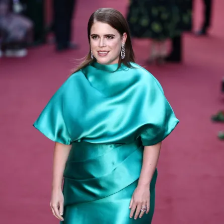 الأميرة يوجيني في وسط لندن (Princess Eugenie in central London). مصدر الصورة:  HENRY NICHOLLS / AFP