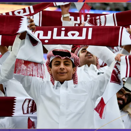 بـ "هاتريك" عفيف قطر تحقق كأس آسيا بالفوز على المنتخب الأردني