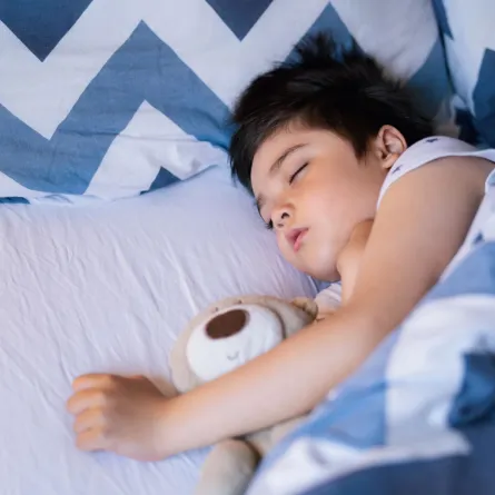 صورة طفل نائم