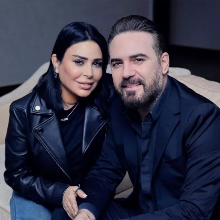 وائل جسار وزوجته ميراي - الصورة من حسابه على انستغرام