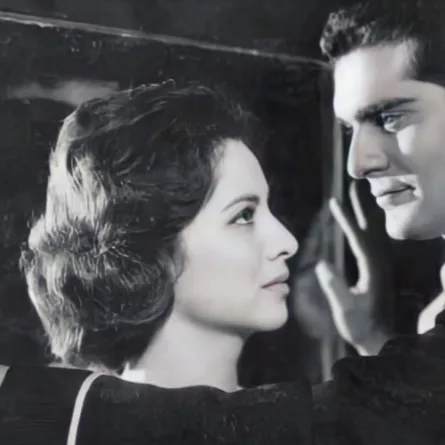 عمر الشريف وفاتن حمامة - صورة أرشيفية