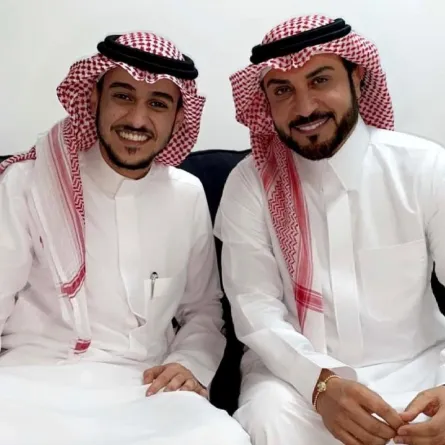 ماجد المهندس وعايض- الصورة من حساب عايض على الانستغرام