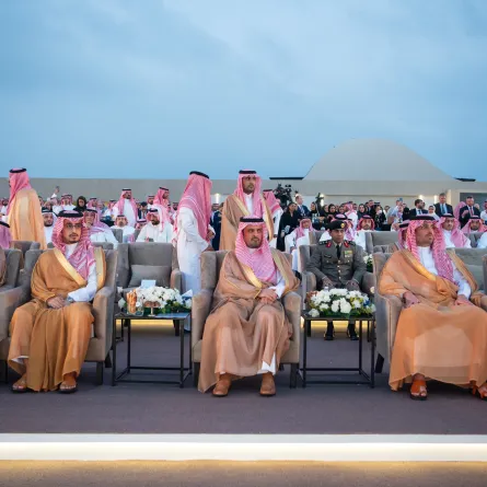 من حفل وضع حجر الأساس 