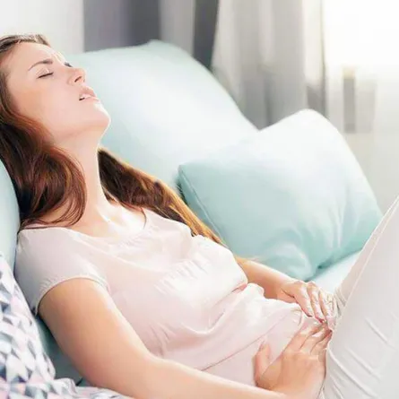 صورة لحامل تعاني من الضعف