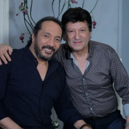 محمد الحلو وعلي الحجار - الصورة من الصفحة الرسمية لعلي الحجار على فيسبوك