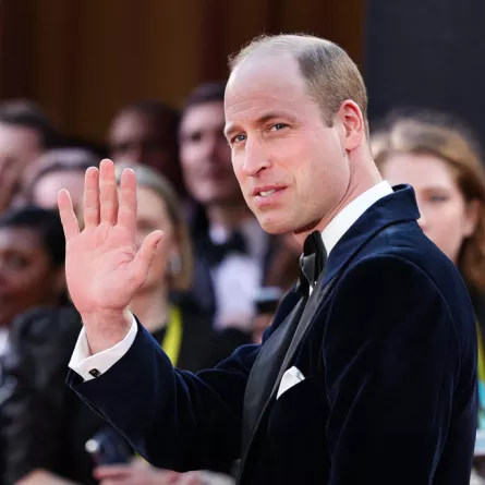 الأمير ويليام  Prince William في حفل البافتا (مصدر الصورة:  Adrian DENNIS / POOL / AFP)